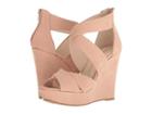Chinese Laundry Milani (dark Nude Microsuede) Women's Wedge Shoes