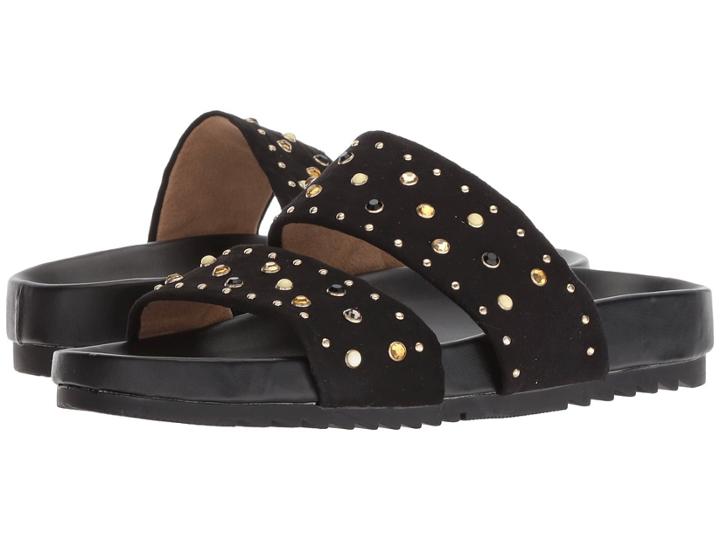 Naturalizer Amabella 2 (black Microfiber) Women's Sandals