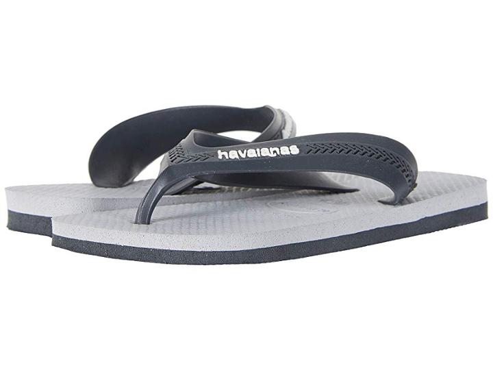 Havaianas Kids Max (toddler/little Kid/big Kid) (new Graphite/ice Grey) Boys Shoes