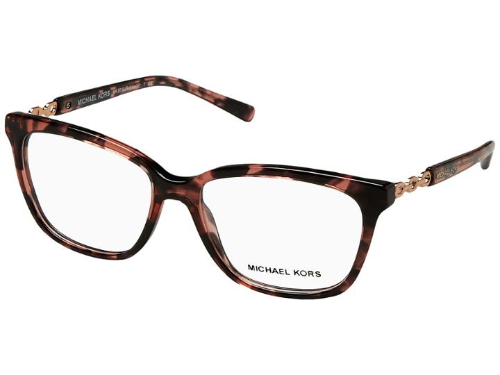 Michael Kors 0mk8018 (pink Tortoise/rose Gold) Fashion Sunglasses