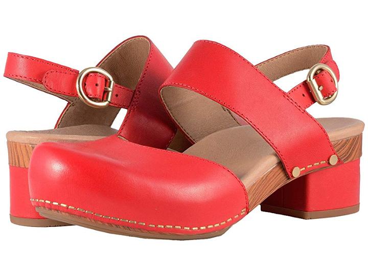Dansko Malin (tomato Full Grain) Women's Shoes