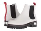 Alexander Mcqueen Mod Boot (white/lust Red/black) Women's Shoes