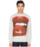 Vivienne Westwood Lips Print Sweatshirt (grey) Men's Sweatshirt