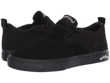 Lakai Riley 2 X Motorhead (black/white Suede) Men's Shoes
