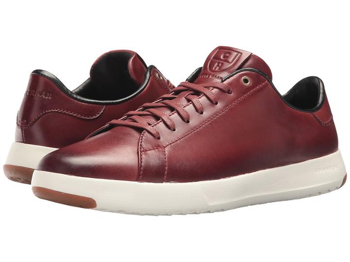 Cole Haan Grandpro Tennis (fired Brick Handstain) Men's Shoes