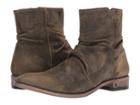 John Varvatos Collection Morrison Sharpei Boot (dark Ghurka) Men's Zip Boots