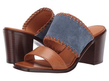 Frye Ashley Mule (aqua/whiskey) Women's Shoes