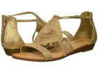 Carlos By Carlos Santana Taffey (gold) Women's Shoes