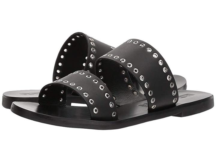 Sol Sana Botany Slide (black) Women's Sandals