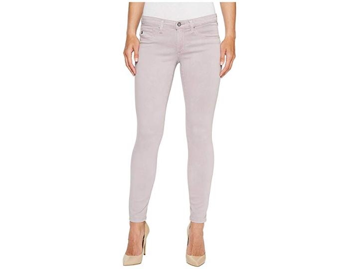 Ag Adriano Goldschmied Leggings Ankle In Sulfur Purple Noon (sulfur/purple Noon) Women's Jeans