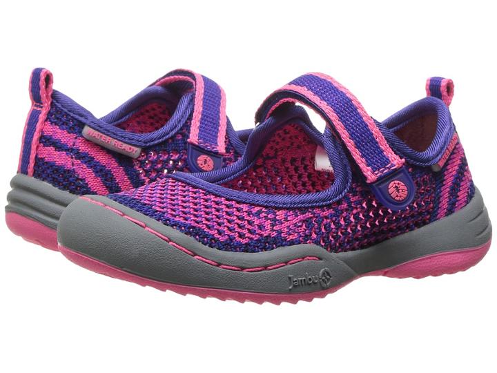 Jambu Kids Sora (toddler) (navy/pink) Girls Shoes