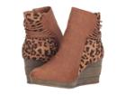 Sbicca Alexandria (tan/leopard) Women's Pull-on Boots