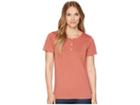 Filson Whidbey Henley (red Clay) Women's Clothing