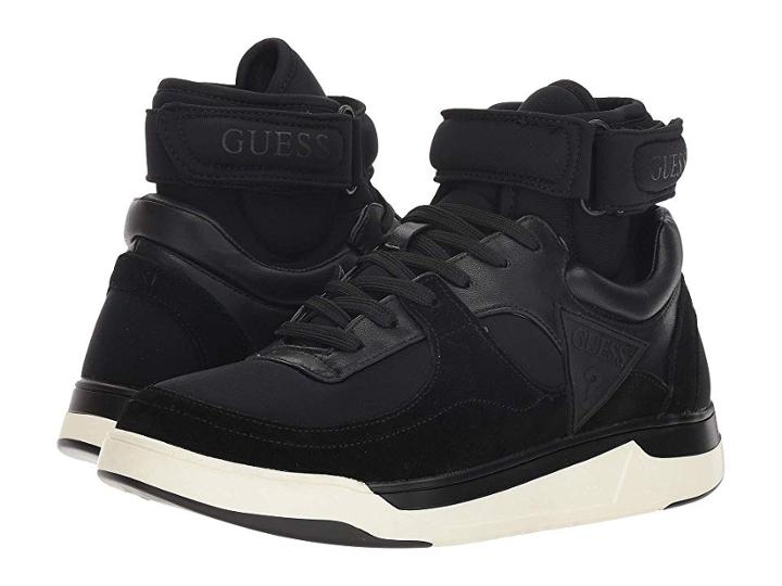 Guess Woody (black Multi Fabric) Men's Shoes