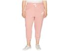 Nike Plus Size Gym Vintage Extended Capris (rust Pink/sail) Women's Casual Pants