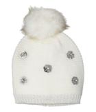 Collection Xiix Dotty Floral Beanie (ivory) Beanies