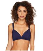 Tommy Bahama Pearl Over-the-shoulder Loop Strap Bikini Top (mare Navy) Women's Swimwear
