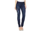 Jag Jeans Sheridan Skinny Jeans W/ Embroidery In Thorne Blue (night Breeze) Women's Jeans