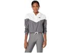 Nike Sportswear Heritage Jacket Windbreaker (dark Grey/white/black) Women's Coat