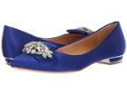 Badgley Mischka Valeria (cobalt Blue Satin) High Heels