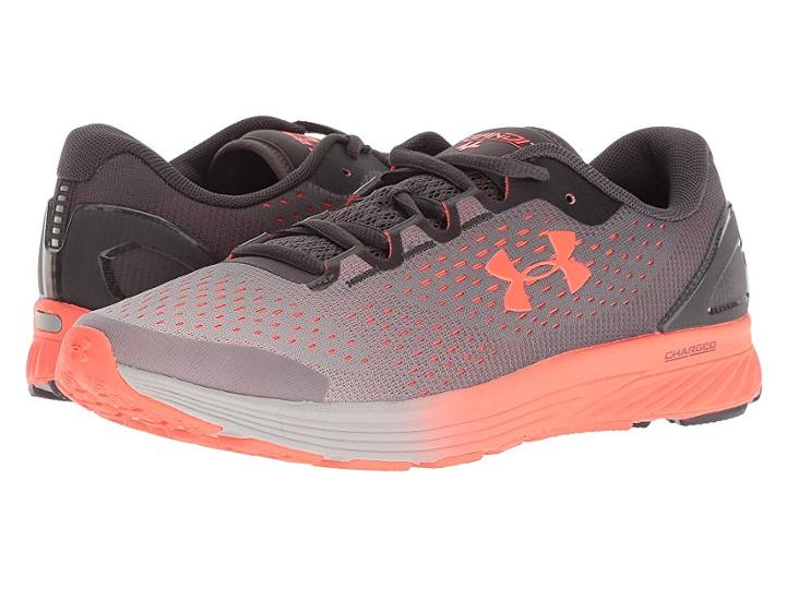 Under Armour Ua Charged Bandit 4 (ghost Gray/charcoal/after Burn) Women's Running Shoes