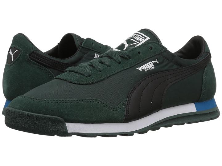 Puma Jogger Og (green Gables/puma Black) Men's Shoes