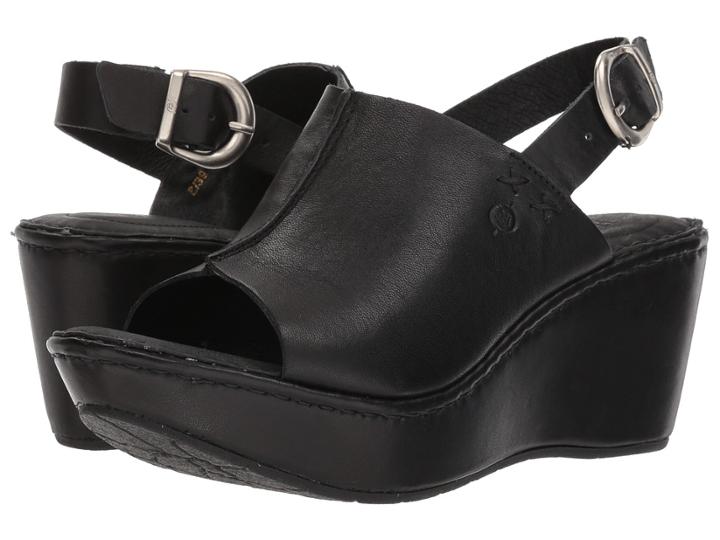 Born Valencia (black Full Grain Leather) Women's Dress Boots