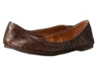 Lucky Brand Emmie (tobacco Croco) Women's Flat Shoes