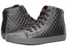 Geox Kids Jr Kalispera Girl 7 (big Kid) (graphite) Girl's Shoes