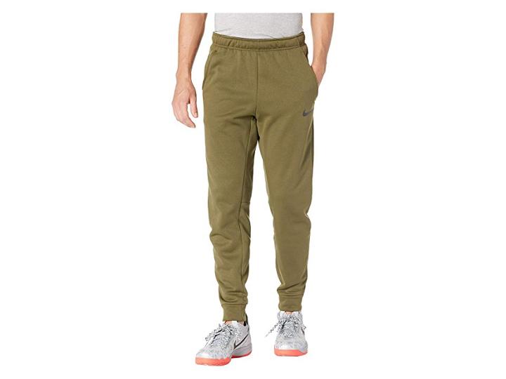Nike Thermal Taper Pants (olive Canvas/black) Men's Casual Pants