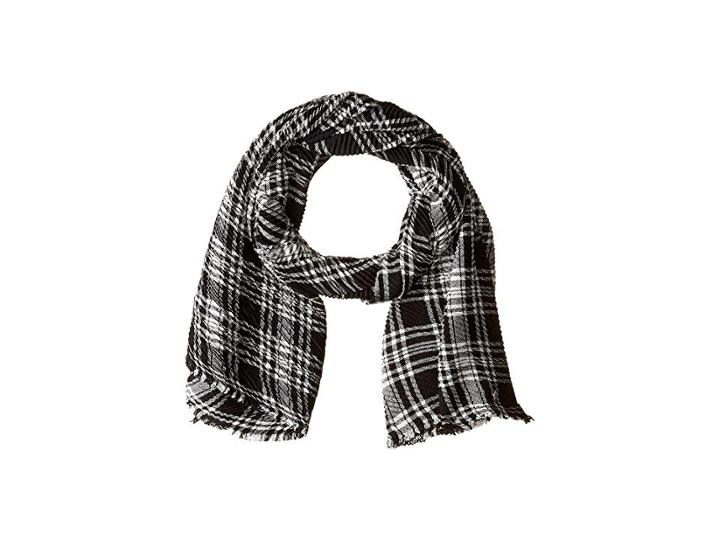 Lauren Ralph Lauren Evelyn Wrap (black/cream) Scarves