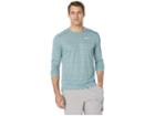 Nike Dry Miler Top Long Sleeve (aviator Grey/heather/hasta/reflective Silver) Men's Clothing