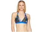 Prana Lahari Halter Top (black Oceania) Women's Swimwear