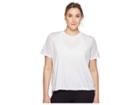 Nike Dry Miler Short-sleeve Running Top (sizes 1x-3x) (white) Women's Short Sleeve Pullover