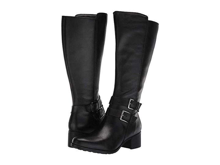 Naturalizer Dale Wide Calf (black Waterproof Leather) Women's  Shoes