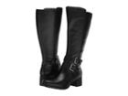 Naturalizer Dale Wide Calf (black Waterproof Leather) Women's  Shoes