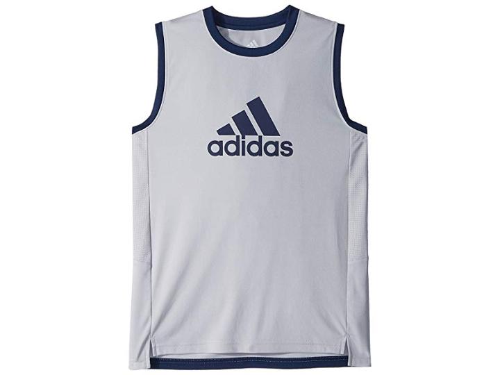 Adidas Kids Electric Creator Top (big Kids) (grey) Boy's Clothing