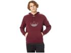 Adidas Originals Flock Hoodie (maroon) Men's Sweatshirt