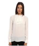 Dsquared2 S72dl0383 S40414 101 (off White) Women's Long Sleeve Pullover