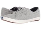 Keds Vollie Ii Jersey (light Gray) Women's Lace Up Casual Shoes