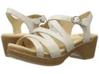 Dansko Stevie (ivory Full Grain) Women's Sandals