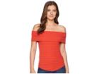 Free People Melbourne Tee (red) Women's T Shirt