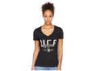 Champion College Ucf Knights University V-neck Tee (black) Women's T Shirt