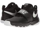 Nike Kids Team Hustle D8 (little Kid) (black/metallic Silver/white) Boys Shoes