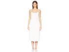 Vince Pleated Cami Dress (off-white) Women's Clothing