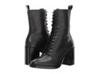 Frye Pia Combat (black) Women's Lace-up Boots