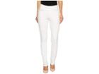 Jag Jeans Peri Pull-on Straight In White Denim (white) Women's Jeans