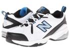 New Balance Mx608v4 (white/royal) Men's Walking Shoes