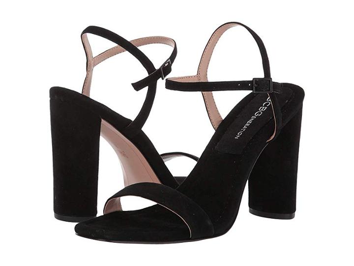 Bcbgeneration Ilsie (black Kid Suede) High Heels