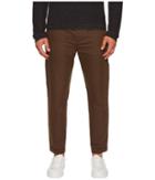 Vince Cuffed Drop Crotch Trousers (light Mushroom) Men's Casual Pants